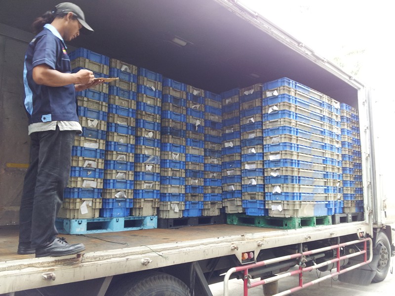 รถขนส่ง